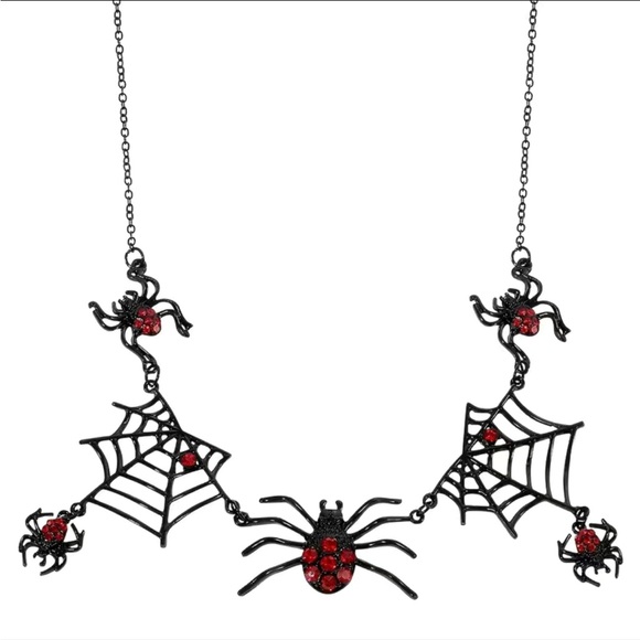 Spiderweb Necklace - Picture 2 of 8